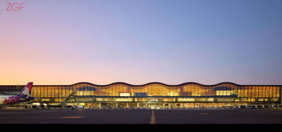 Portland International Airport (PDX) main terminal expansion